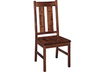  brown dining room chair   