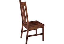  brown dining room chair   