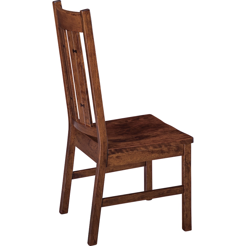  brown dining room chair   