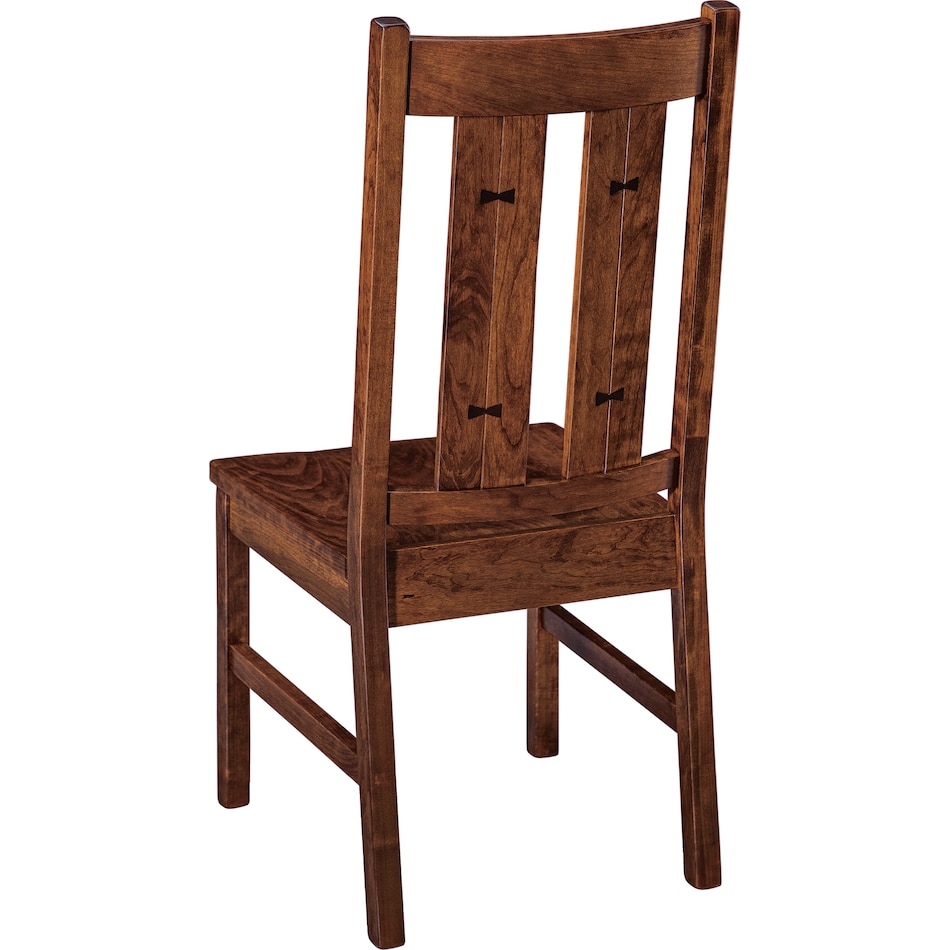  brown dining room chair   