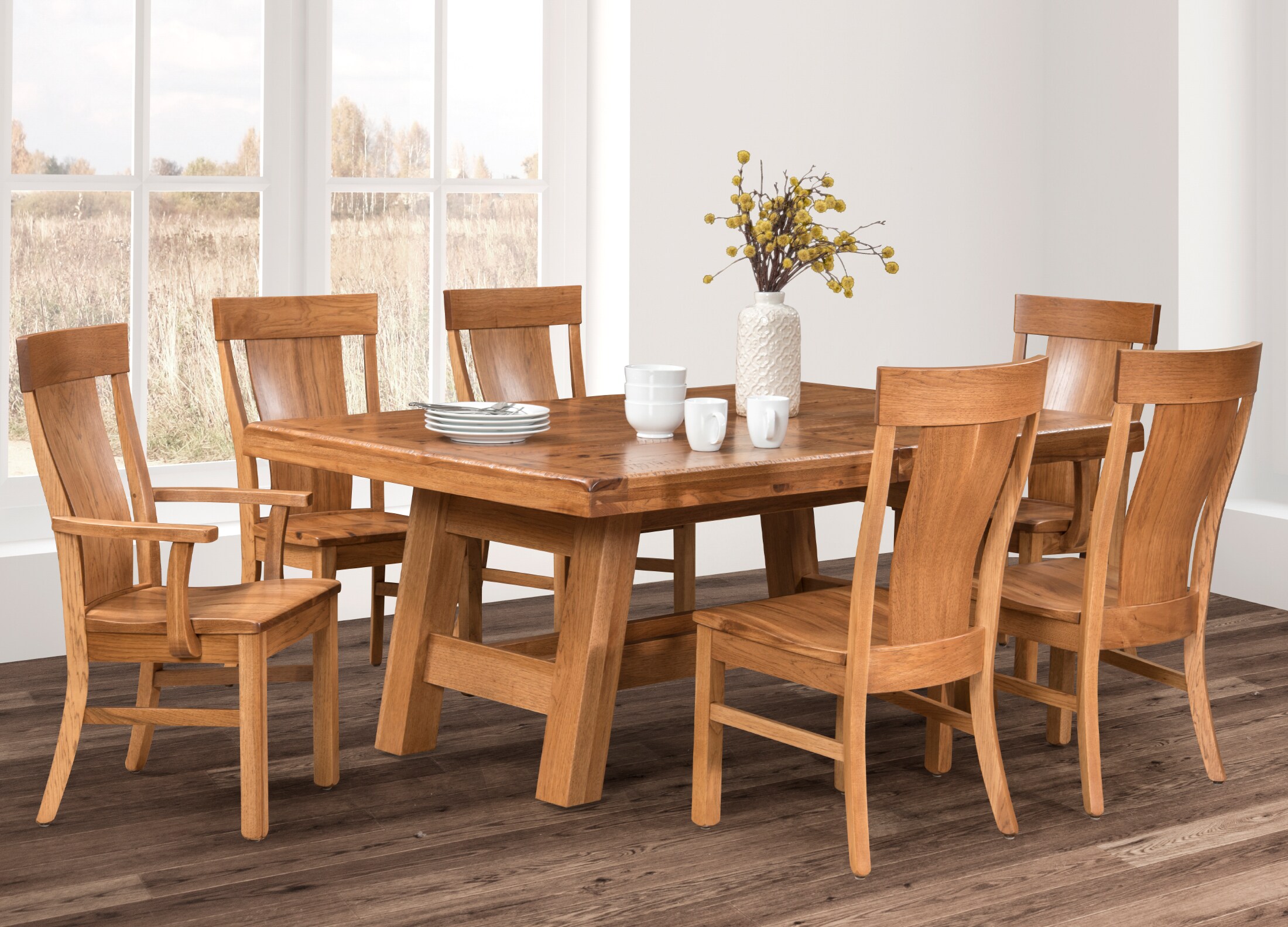 Cattlemen's Ranch 7 Piece Dining Set
