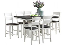  white pub   bar units   stools   