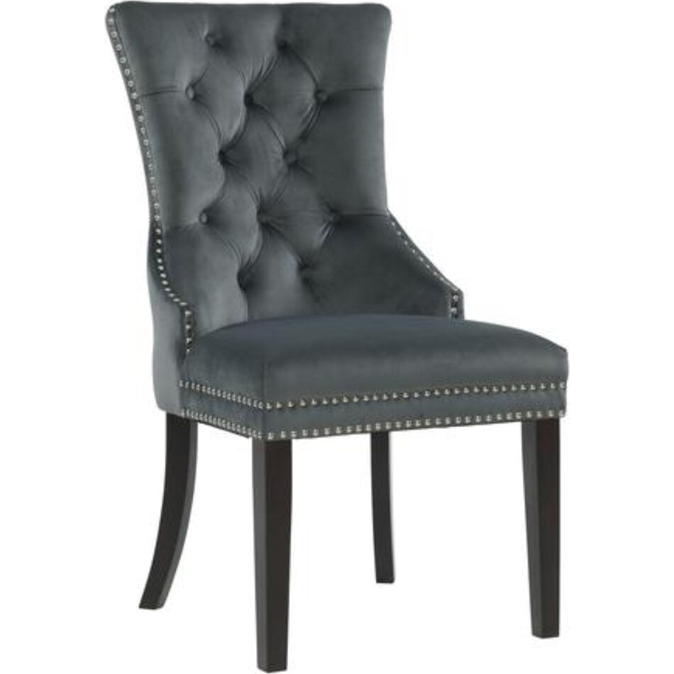  gray dining room chair   