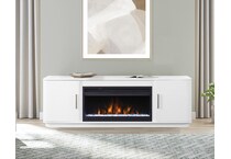  white fire places   