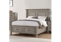 Elm Queen Storage Bed