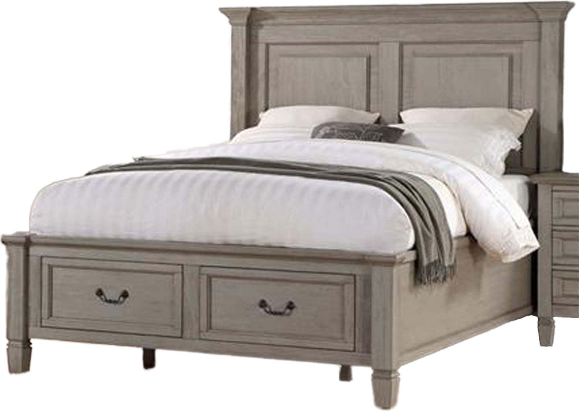 Elm King Storage Bed