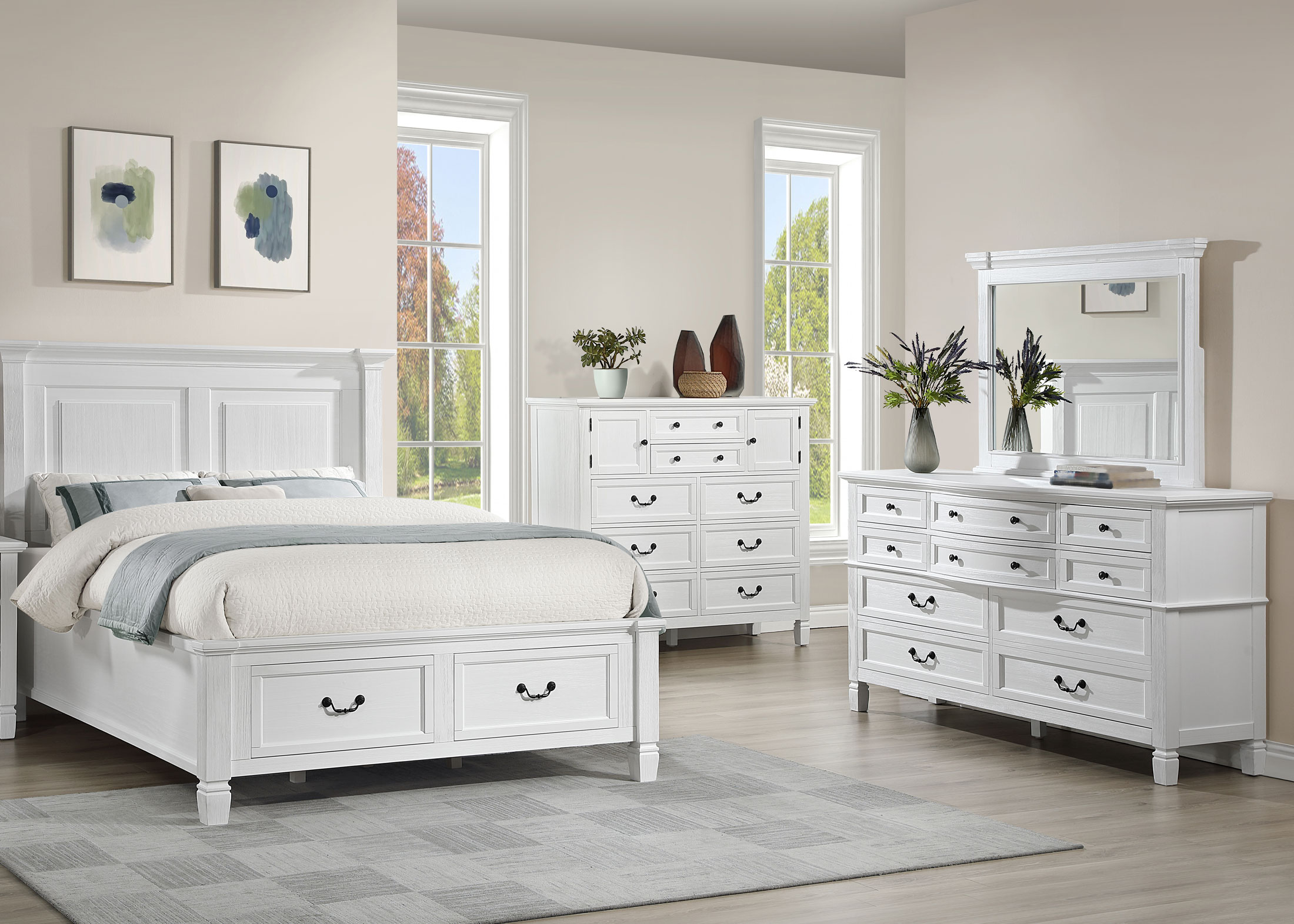 Glasc 4 Piece Queen Bedroom