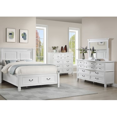 Glasc 4 Piece King Bedroom