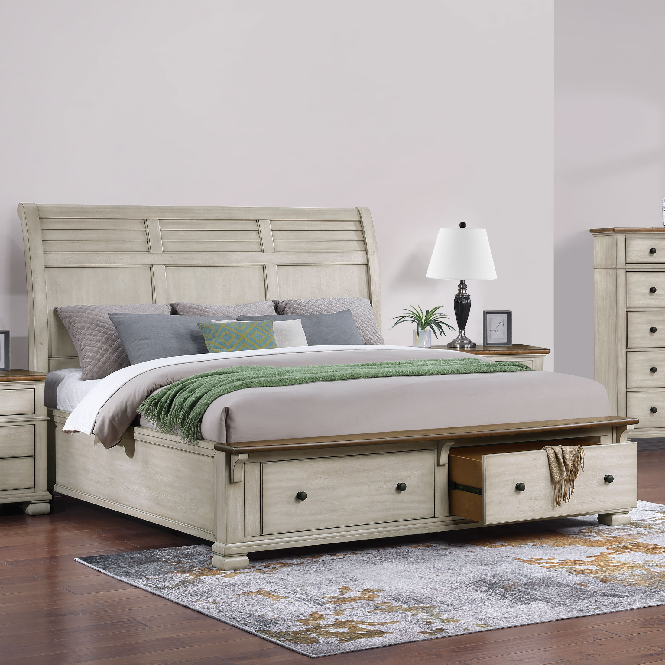 Belmont Queen Storage Bed