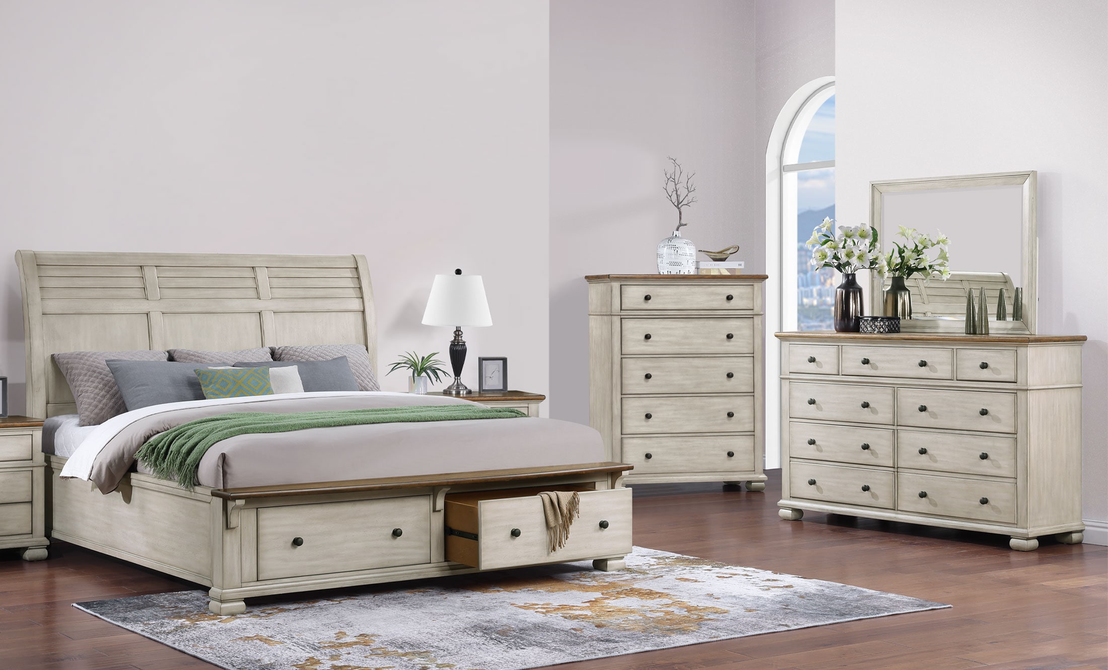 Belmont 4 Piece Queen Bedroom