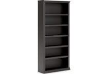  black home office   