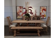  brown dining room   
