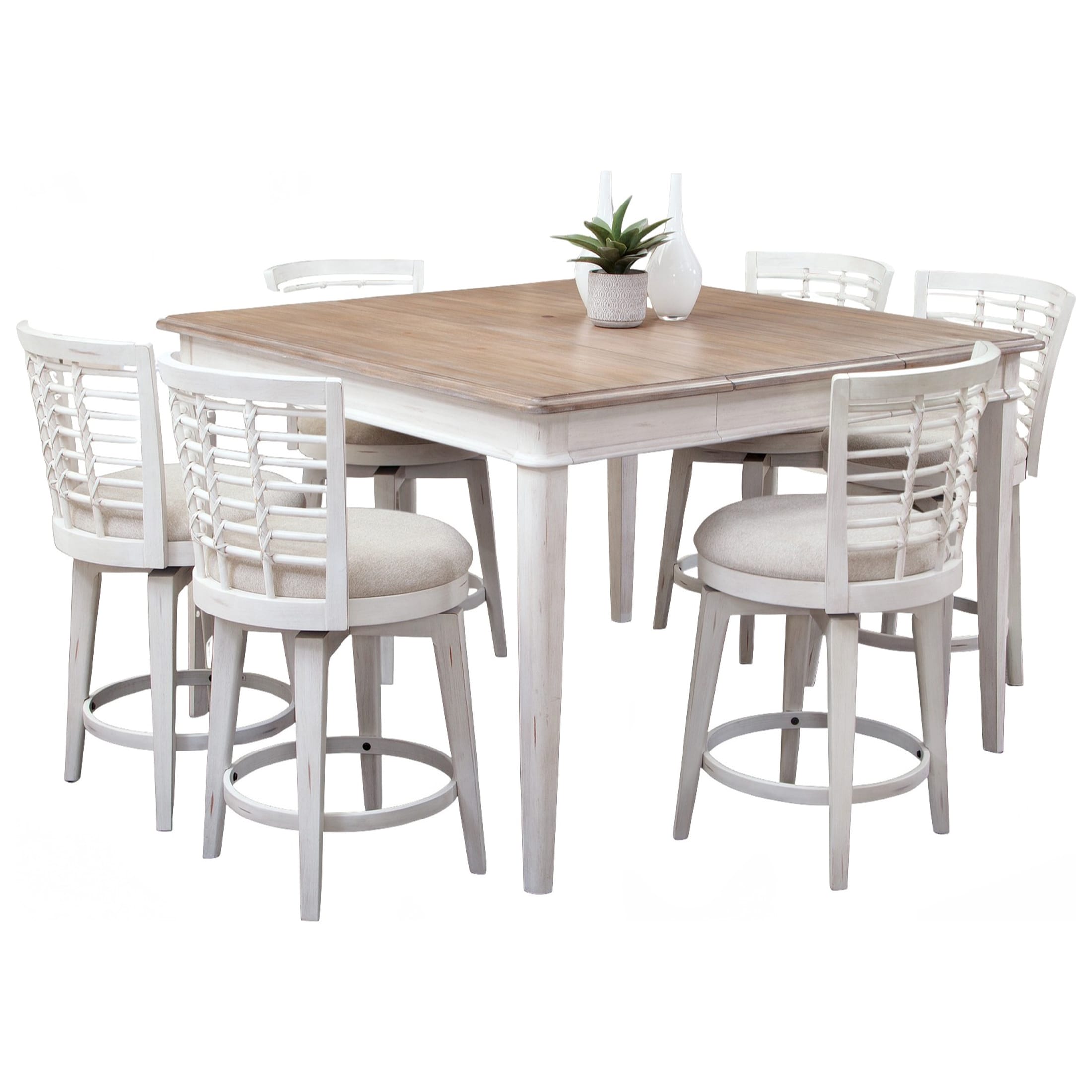 Beach Comber 7 Piece Counter Dining Set