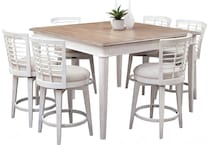  white pub   bar units   stools   