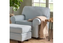 blue chair   