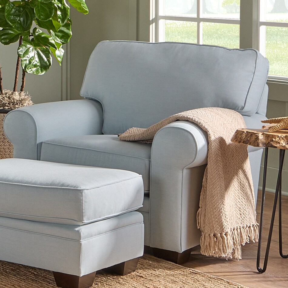  blue chair   