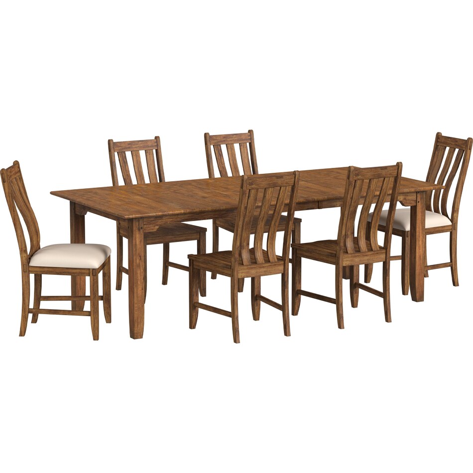  brown dining room   