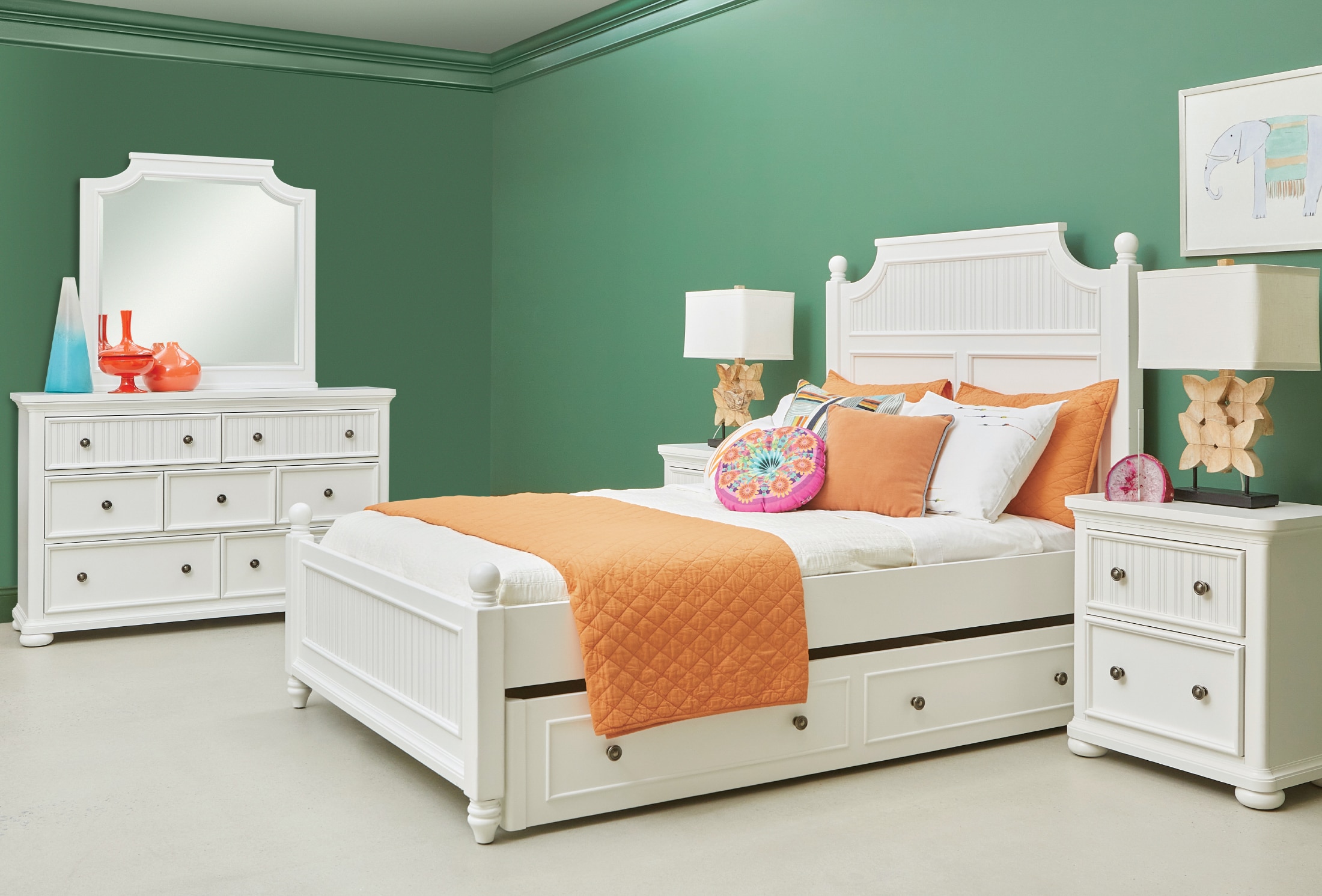 Full Bed With Trundle Cardis