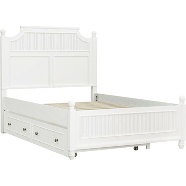 Queen Bed With Storage Trundle
