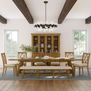 Telluride 8 Piece Dining Room Set