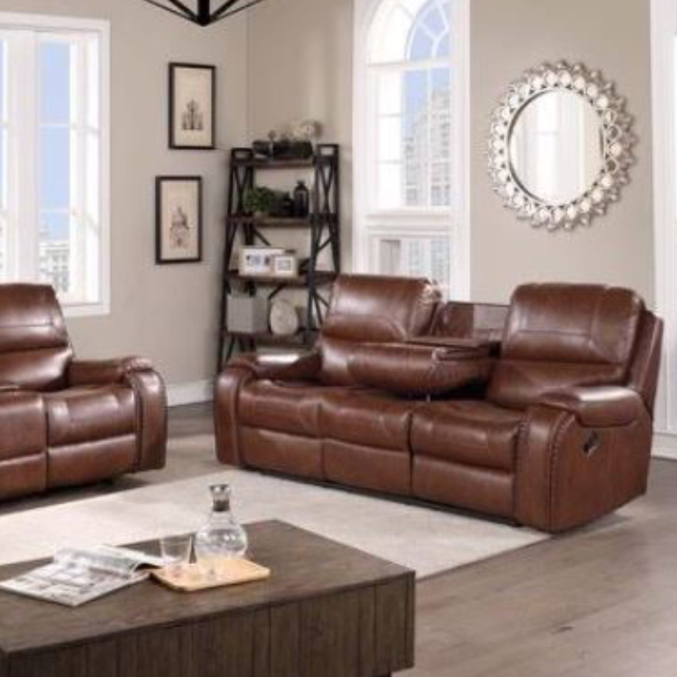 Cardi S Furniture Leather Sofas Baci Living Room