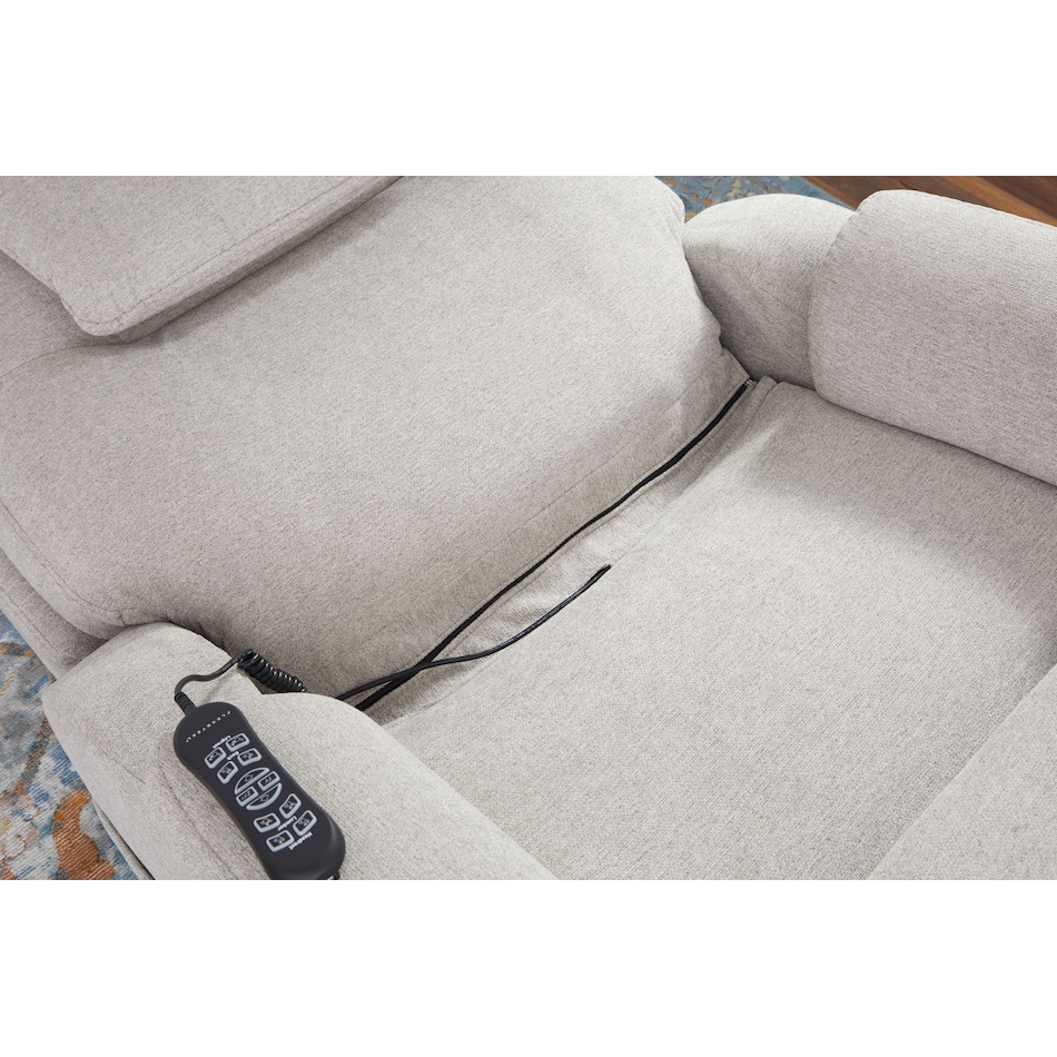  gray recliner   