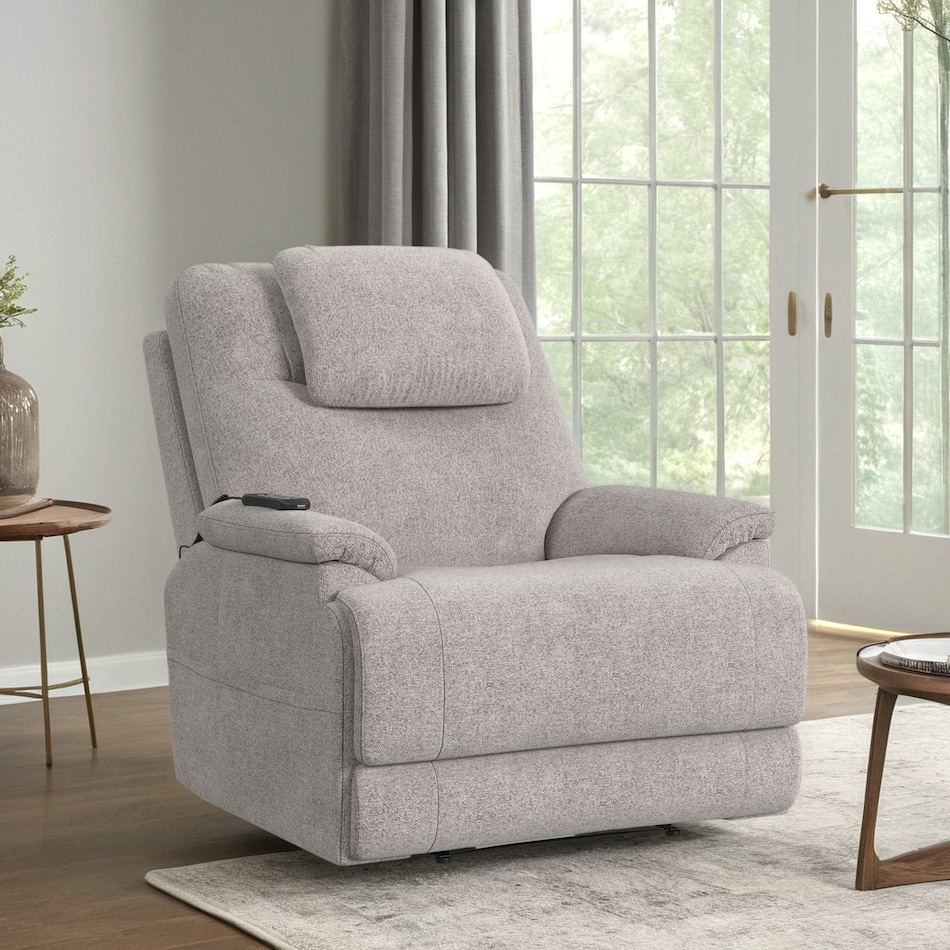  gray recliner   
