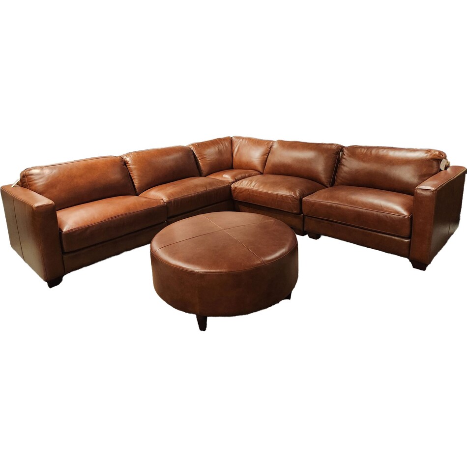  brown leather   