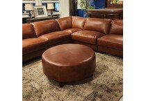  brown ottoman   