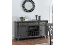  gray dining room   