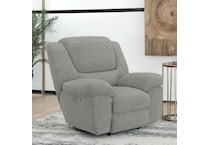  gray recliner   