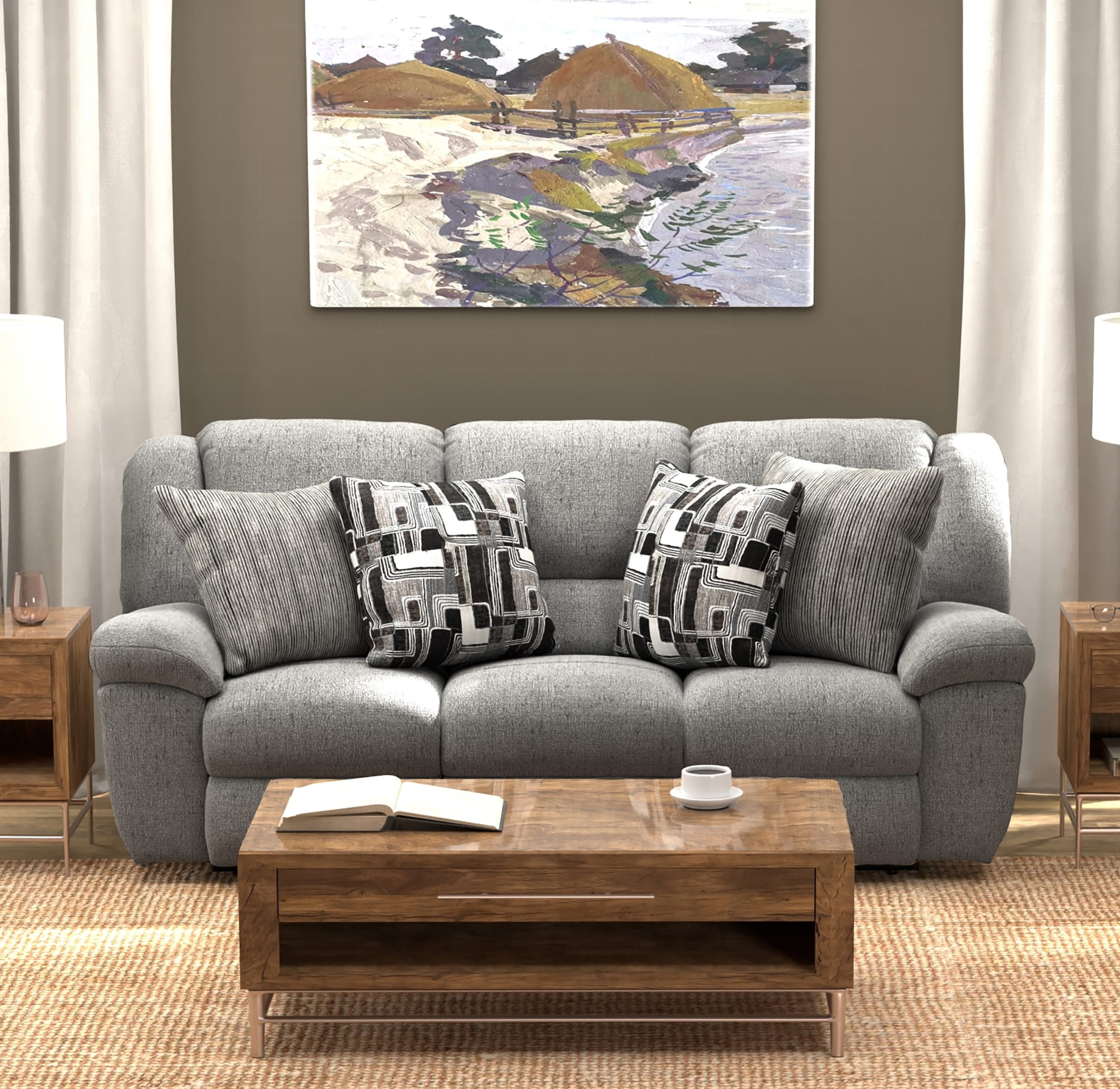 165 Trifecta Triple Power Reclining Sofa