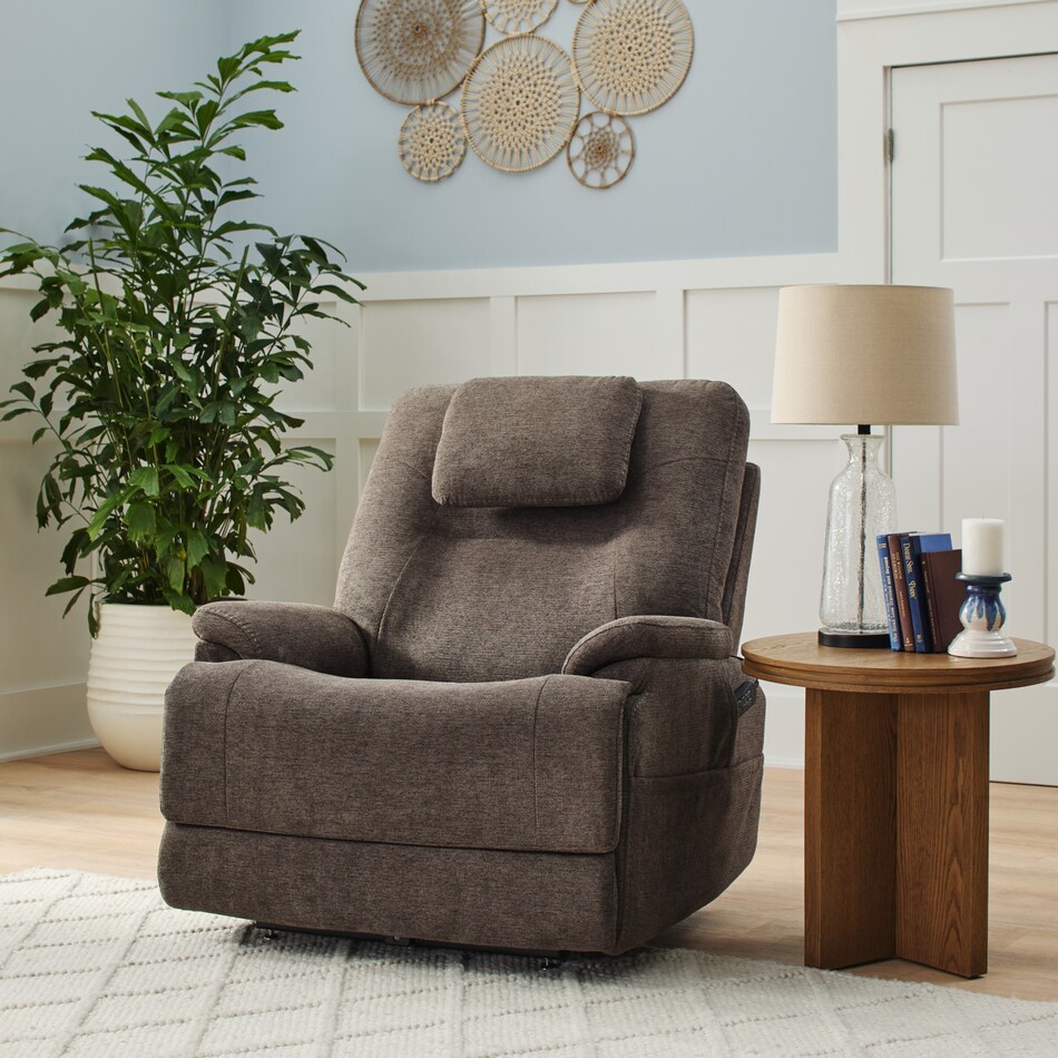  gray recliner   