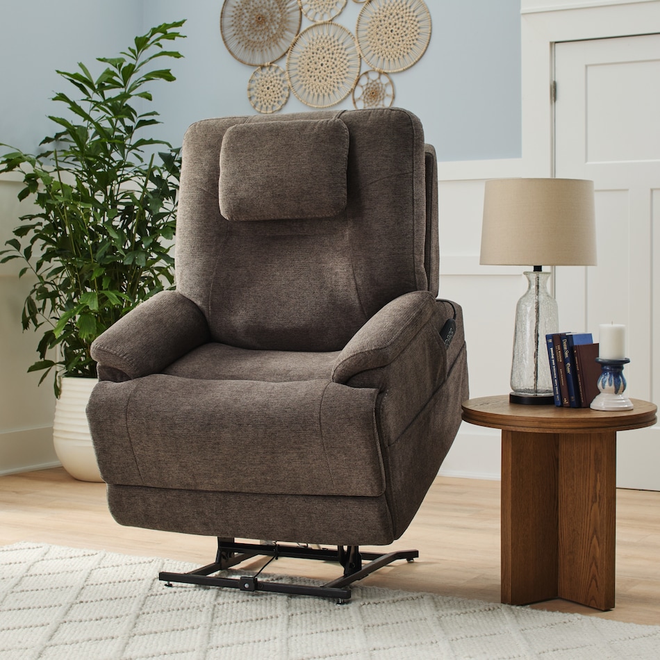  gray recliner   