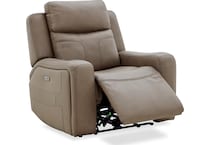  beige recliner   