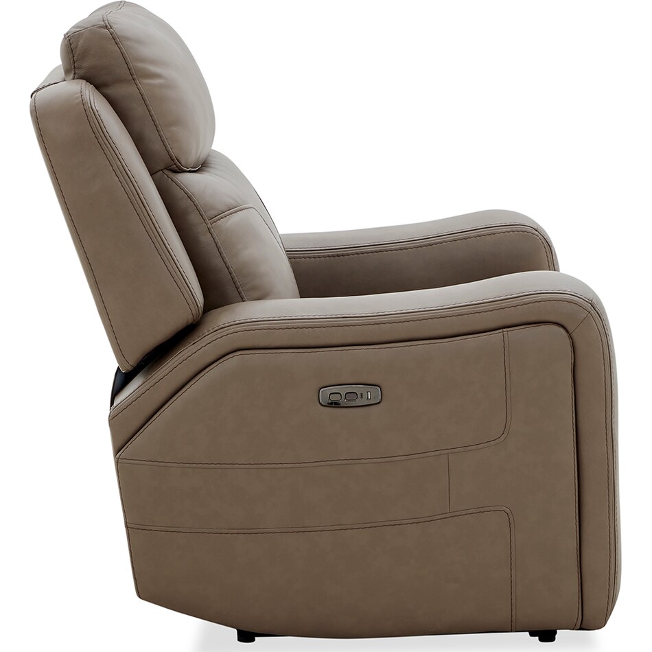  beige recliner   