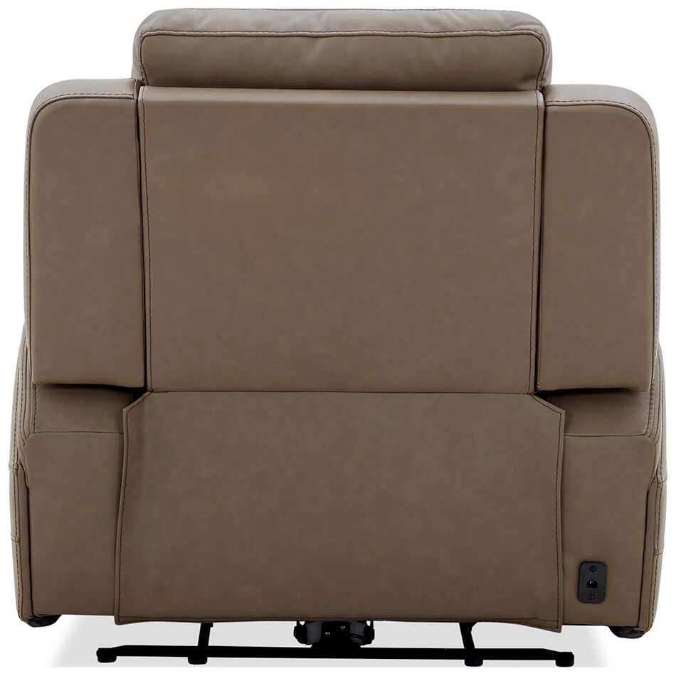  beige recliner   