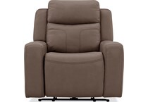  brown recliner   