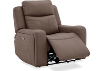  brown recliner   