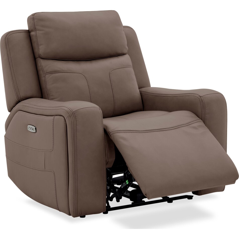  brown recliner   
