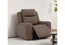  brown recliner   