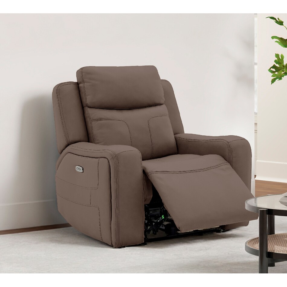  brown recliner   