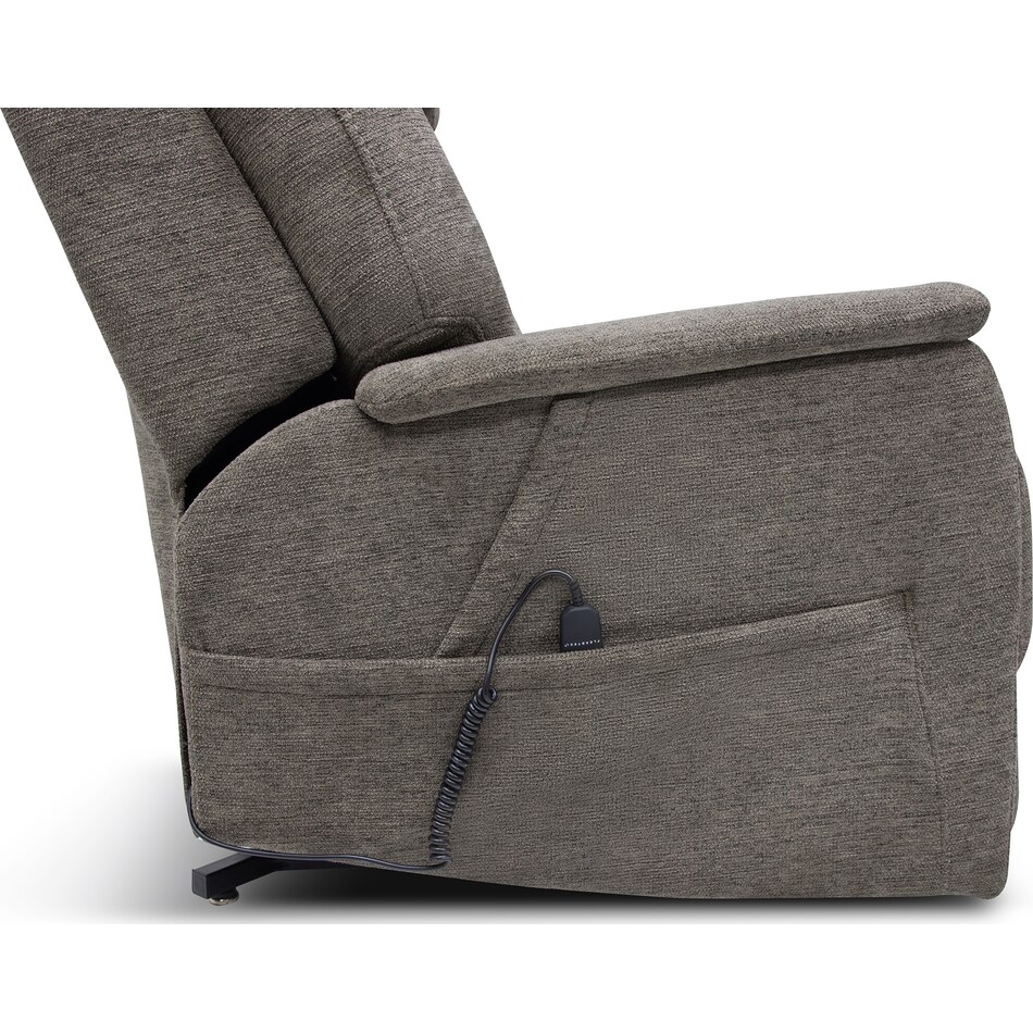  gray recliner   