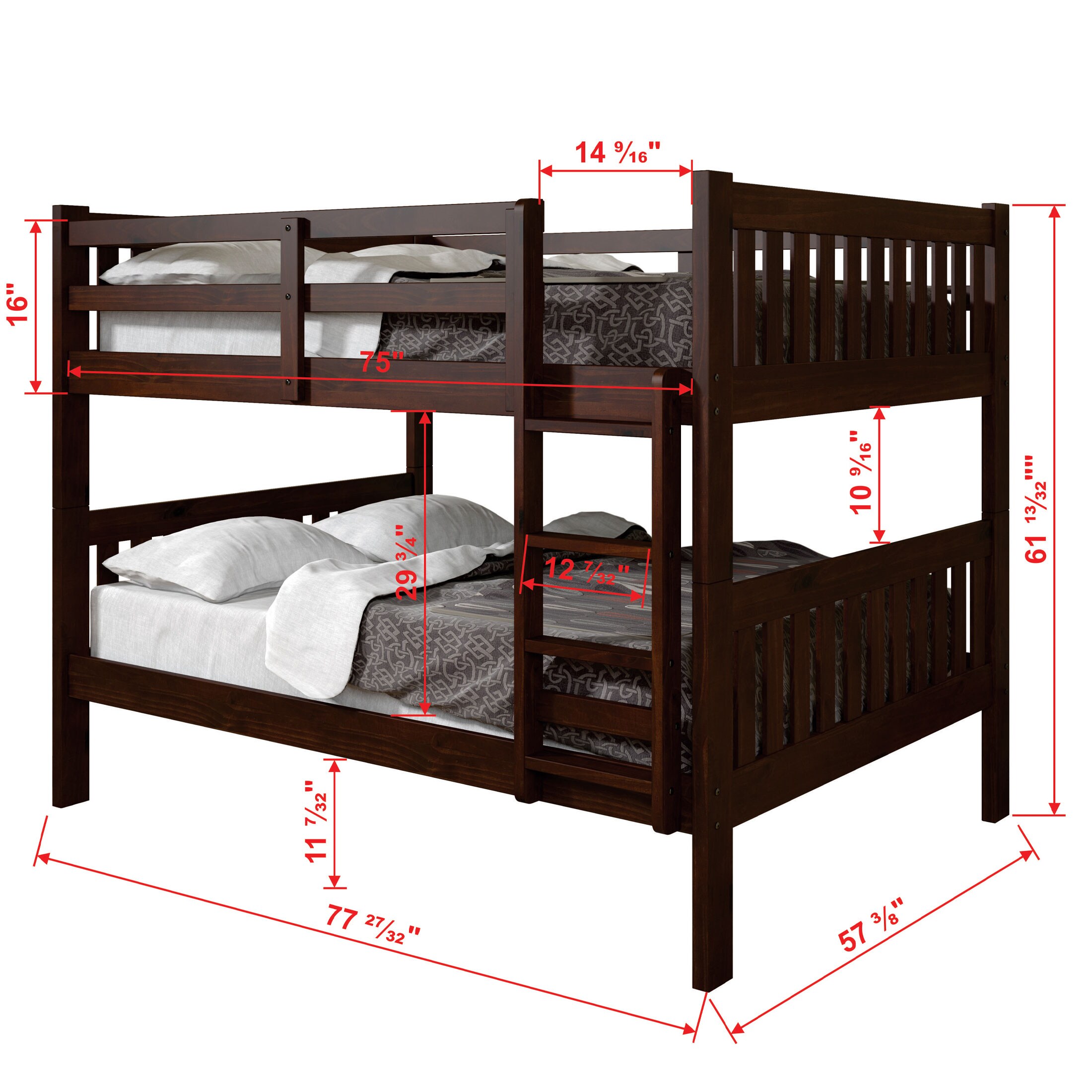 Jennifer F/F Bunk Bed