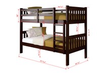  brown kids bedroom   