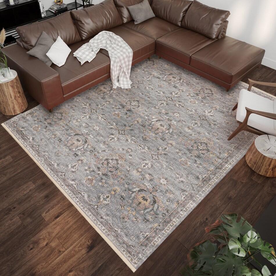  gray rug   