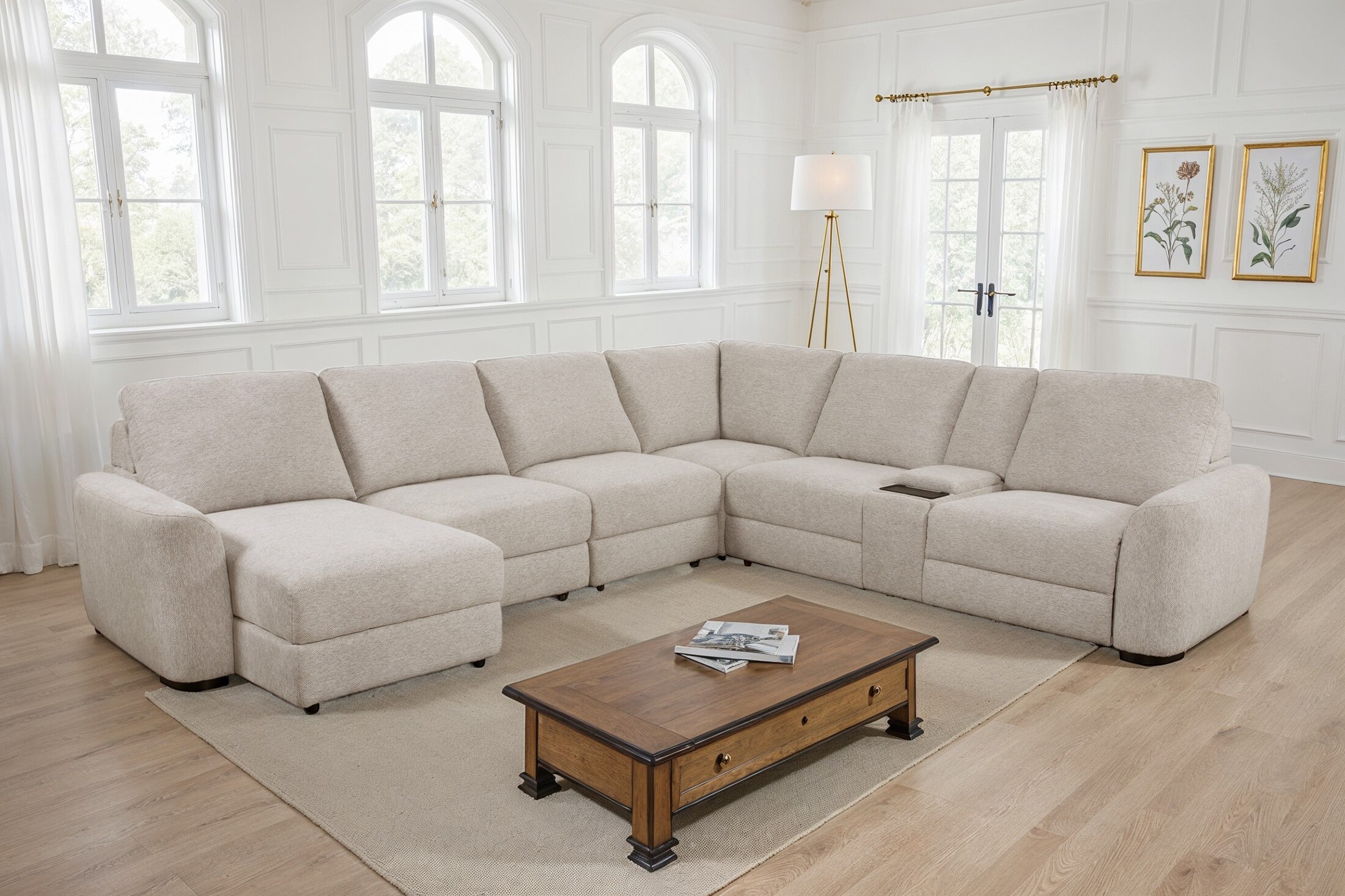 Brisbane 7 Piece Sliding Sectional