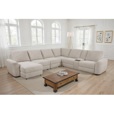 Brisbane 7 Piece Sliding Sectional