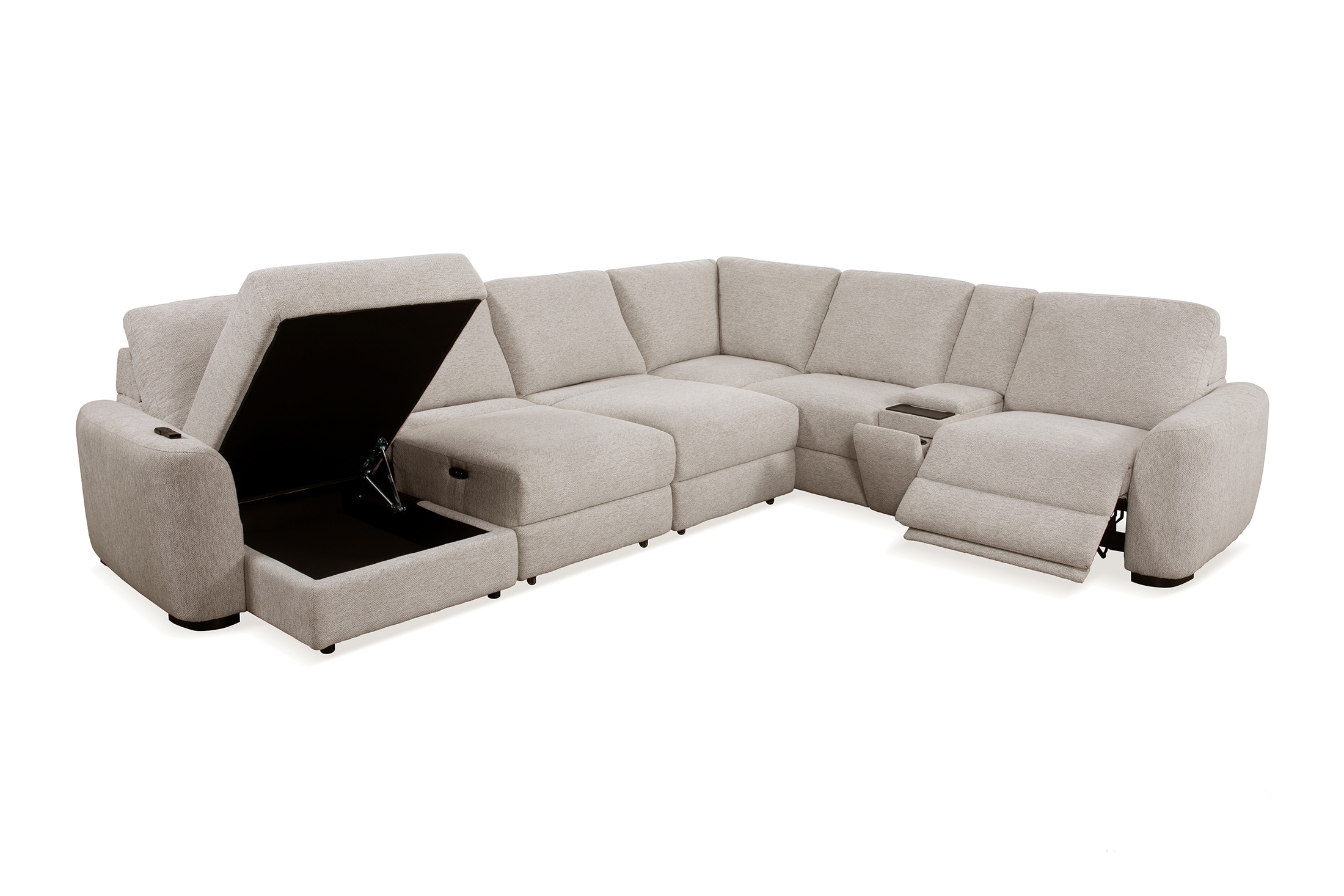 Brisbane 7 Piece Sliding Sectional