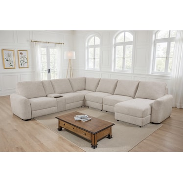 Brisbane 7 Piece Sliding Sectional